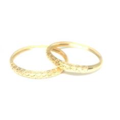 Imagem de Anel de ouro 18k aparador diamantado - Elegancy Joias