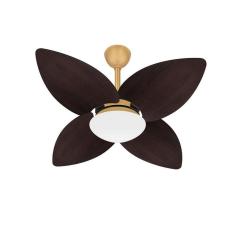 Imagem de Ventilador de Teto Dourado Econômico 4 Pás Winds Ventax 220V