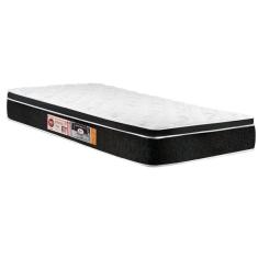 Imagem de Colchão Solteiro Espuma D33 Black White Air Euro Pillow (78x188x23) - Castor