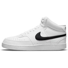 Imagem de Nike Court Vision Mid Next Nature Mens Trainers, White Black White, 11 US