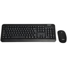 Imagem de Teclado e Mouse Sem Fio Satellite AK-725G Preto (Portugues)