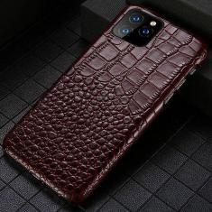 Imagem de Capa de couro para iphone 15 14 pro max 13 pro max 12 pro 15pro 15plus 14pro 13pro 11 promax capa traseira à prova de choque, marrom, para iphone 14