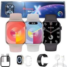 Imagem de Relogio Inteligente Watch X Smartwatch Bluetooth Masculino Feminino C/