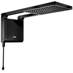 Imagem de Chuveiro Ou Ducha A Gas Eletrico Lorenzetti Preto Acqua Storm Ultra 22