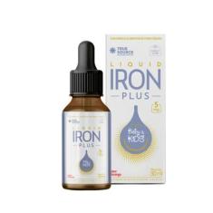 Imagem de Multivítaminico Ferro Liquid Iron Plus Baby Kids True Source 30ml, Mor