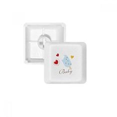 Imagem de Kit de atualização para jogos com teclado mecânico PBT para picolé azul coração