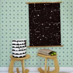 Imagem de Papel de Parede Kids Marinheiro Verde