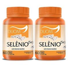 Imagem de Kit 2 Und Selênio (Se) 60Cps 400Mg (1 Ao Dia) Duom
