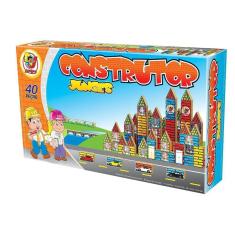 Imagem de Jogo Construtor Em Madeira Junges 40 Peças 710