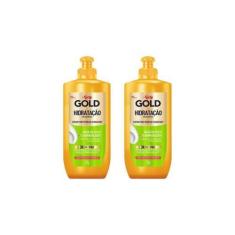 Imagem de Creme Para Pentear Niely Gold 250G Agua Coco Hidra Milag-2Un