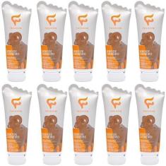 Imagem de Creme Esfoliante Fashion Sebo De Carneiro Bisnaga 200ml Kit 10 Unidade