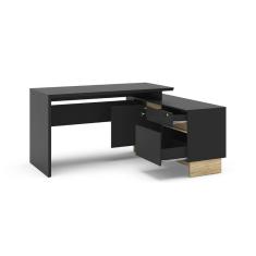 Imagem de Mesa de Canto Los Angeles com 1 Porta e 2 Gavetas Politorno