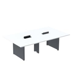 Imagem de Mesa de Reunião 2400x1200 Mrcpb2412pp Branco/Grafito