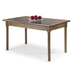Imagem de Mesa Em Madeira Maciça Retangular 6 Lugares Castanho