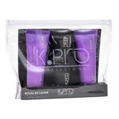 Imagem de K-pro Ritual De Caviar Kit - Shampoo + Resconstrutor + Condicionador
