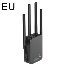 Imagem de Wifi Repetidor do Wireless Router 1200Mbps Dual-Band 2.4 / 5G 4 Antena Wi-Fi Range Extender Signal Home Internet Amplificador
