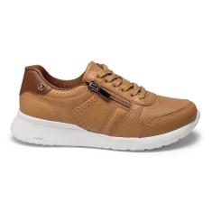 Imagem de Tênis Fem Kolosh Casual Couro Caramelo C3150-0006-Feminino