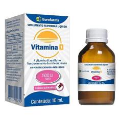 Imagem de Eurofarma Vitamina D 500 Ui Solução Oral X 10 Ml