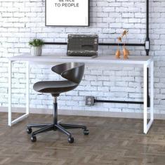 Imagem de Mesa Para Escrit rio Diretor Estilo Industrial 150cm Kuadra