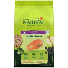 Imagem de Ração Guabi Natural Gatos Adultos Salmão E Cevada 7,5Kg