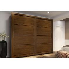 Imagem de Guarda Roupa Casal Henn 2 Portas de Correr 4 Gavetas Thor