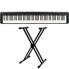 Imagem de Piano Digital Casio Cdp-S160 Preto - 88 Teclas + Suporte Em X Duplo