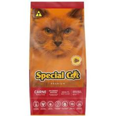Imagem de Ração Premium Special Cat Para Gatos Adultos Sabor Carne 20Kg