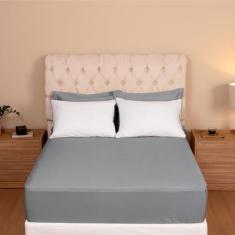 Imagem de Jogo De Cama King Línea Micropercal 200 Fios - 03 Peças - Casa Paulinh
