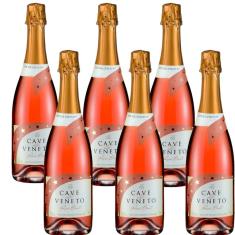 Imagem de Espumante Brut Rosé Cave Del Vêneto Adega Chesini 750 ml - CX 6