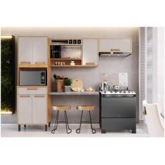 Imagem de Cozinha Compacta Itatiaia Nápoles 7 Portas 1 Gaveta