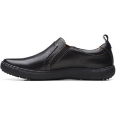 Imagem de Clarks - Tênis feminino Nalle Lilac, Couro preto, 36