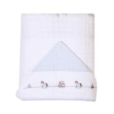 Imagem de Papi Textil Toalha De Banho Soft Bordados Papi Com Capuz 90Cm X 75Cm Contem 01 Un