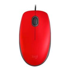 Imagem de Mouse Logitech Silent M110 c/Cabo 910-006755 Red