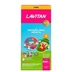 Imagem de Suplemento Vitamínico Líquido Lavitan Infantil Tutti Frutti Solução 24