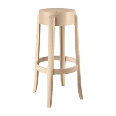 Imagem de Banqueta Alta 75cm sem Encosto Shine Plus Cappuccino