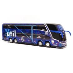 Imagem de Brinquedo Miniatura Ônibus Viação Util Floco De Neve 30Cm