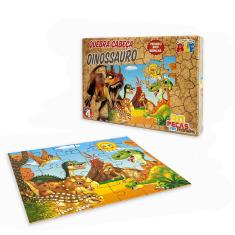 Imagem de Quebra Cabeça Infantil Divertido Resistente Peças em Madeira