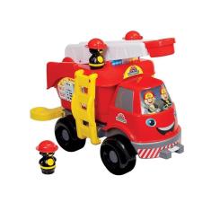 Imagem de Caminhao Bombeiros Grande Com Som Mercotoys