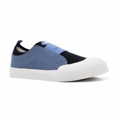 Imagem de Tenis Feminino Casual Sem Cadarço Elastico Ajustável Cor Blue Klein -