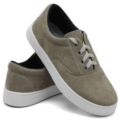 Imagem de Tênis Casual Liso Basico Confortavel Amanda Block com Cadarço e Sola B