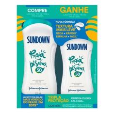 Imagem de Kit Protetor Solar Sundown Praia Piscina FPS50 200ml + 120ml