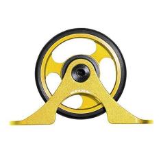 Imagem de JOYID Guarda-lamas de bicicleta dobrável roda fácil engrenagem de lama roda fácil liga de alumínio pára-lamas traseiro roda para bicicleta dobrável