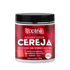 Imagem de Máscara Matizadora Tonalizante Vermelho Cereja 500G Toplife - Toplife