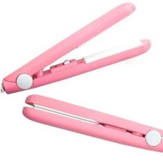 Imagem de Mini Chapinha Prancha Portátil Viagem 180 Graus 110V-220V - Dark