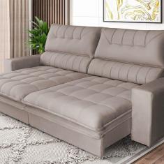 Imagem de Sofá Regulável 3 Lugares 230 Cm Gold Star Platinum Marrom