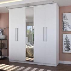 Imagem de Guarda-Roupa Casal 5 Portas com Espelho 975E1P Foscarini