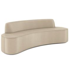 Imagem de Sofá 3 Lugares Para Sala De Estar Living 210cm Koane D06 Facto Pérola