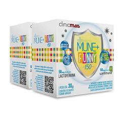Imagem de Kit 2 - Mune + Funny 150 para Imunidade Infantil Chá Mais