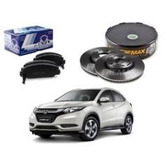Imagem de Kit Disco Pastilha Freio Dianteiro Syl Honda Hr-v 1.8 2016 A 2018