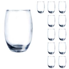 Imagem de Copo Vidro 450ml Redondo BELLAGIO Jogo com 12 Transparente